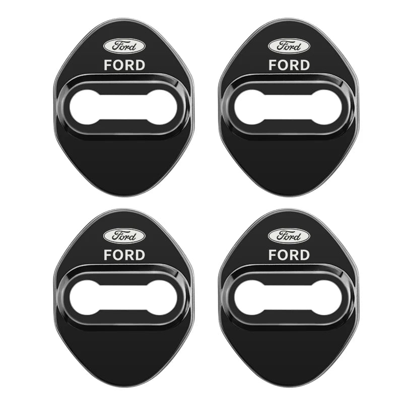 Car Styling Stickers Accessories Door Lock Waterproof Rust Cover Case For Ford Focus Fiesta Ranger Mondeo Kuga Escape Ecosport