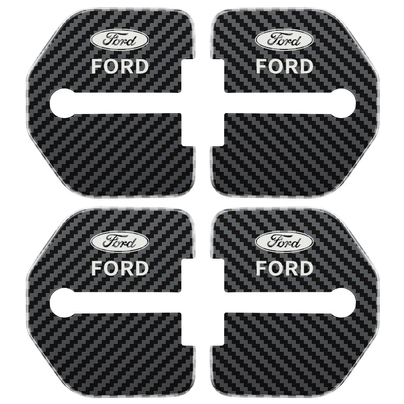 Car Styling Stickers Accessories Door Lock Waterproof Rust Cover Case For Ford Focus Fiesta Ranger Mondeo Kuga Escape Ecosport