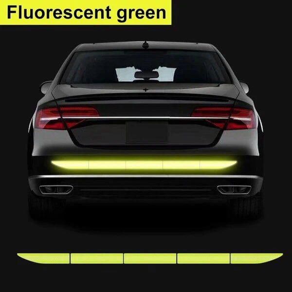 Car Strong Reflective Sticker Automobile Trunk Warning Safety Tape Anti Collision Night Warning Reflective Tape Auto Accessories