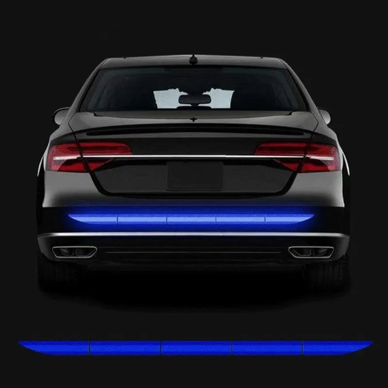 Car Strong Reflective Sticker Automobile Trunk Warning Safety Tape Anti Collision Night Warning Reflective Tape Auto Accessories