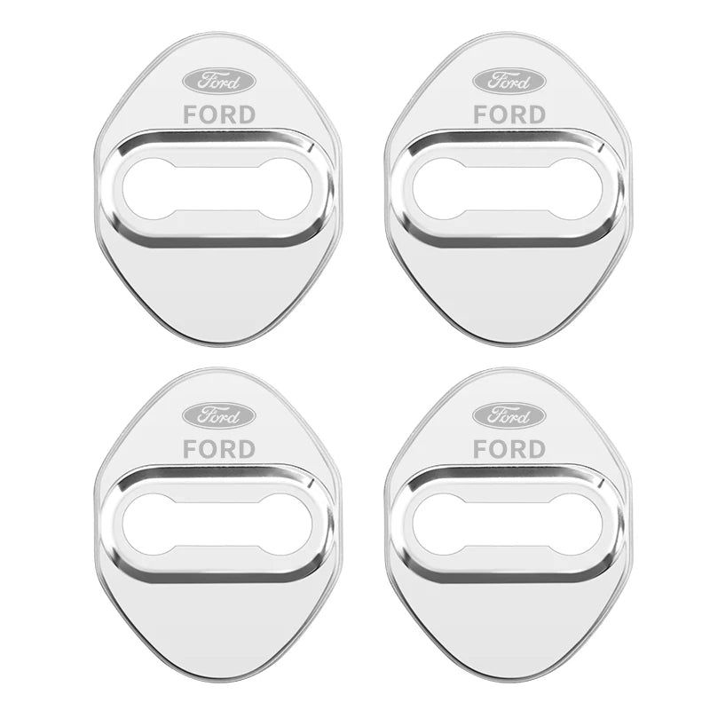 Car Styling Stickers Accessories Door Lock Waterproof Rust Cover Case For Ford Focus Fiesta Ranger Mondeo Kuga Escape Ecosport