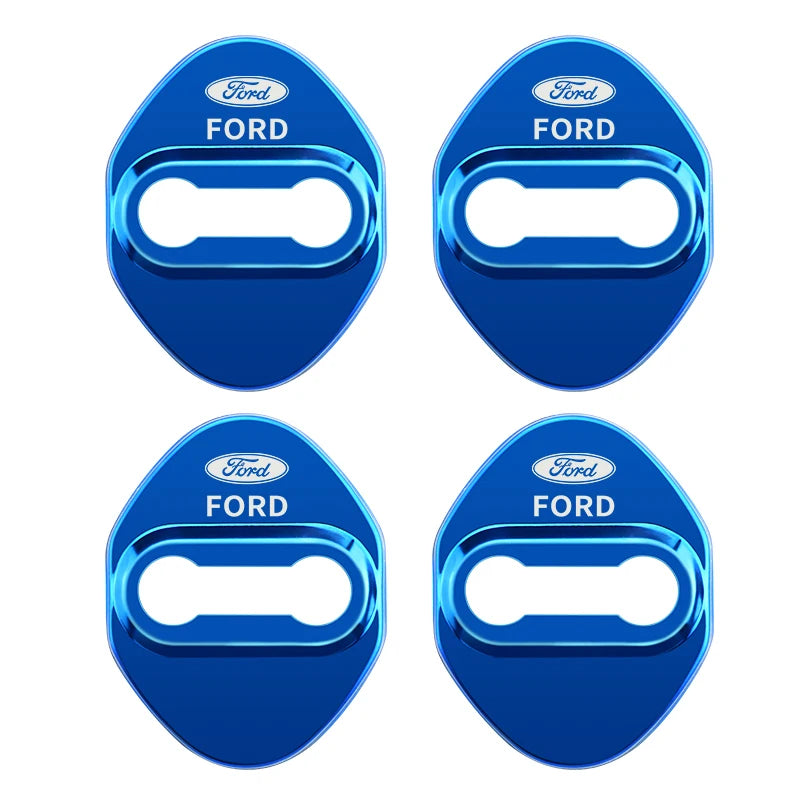Car Styling Stickers Accessories Door Lock Waterproof Rust Cover Case For Ford Focus Fiesta Ranger Mondeo Kuga Escape Ecosport